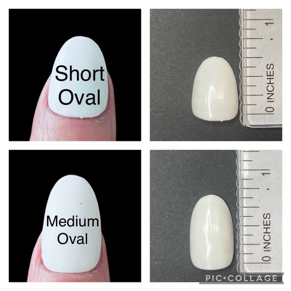 Hand painted artificial nails kit.  Choose the size and shape that suits you! - Picture 5 of 8